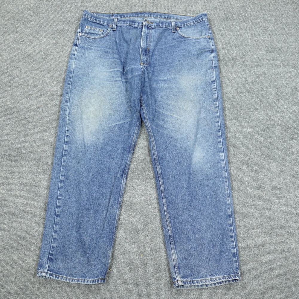 Member's Mark‎ Jeans Mens 42x30 Blue Straight Leg Medium Wash Denim Casual